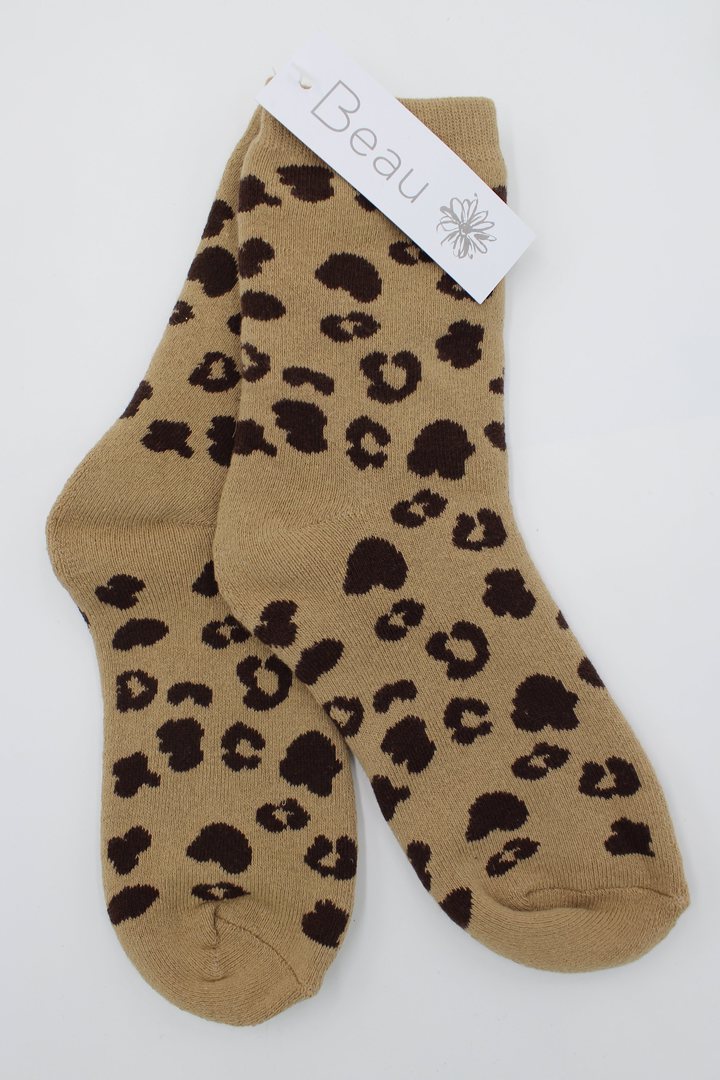 Leopard Socks Pack of 3 image 1